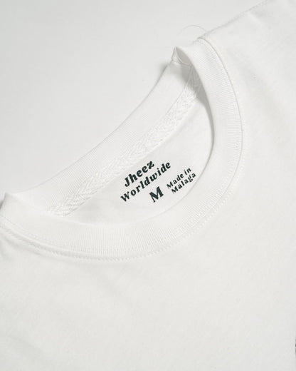 JHEEZ- Camiseta Blanca De Calidad Premium