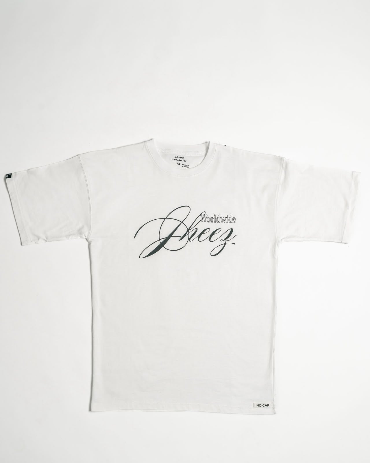 JHEEZ- Camiseta Blanca De Calidad Premium